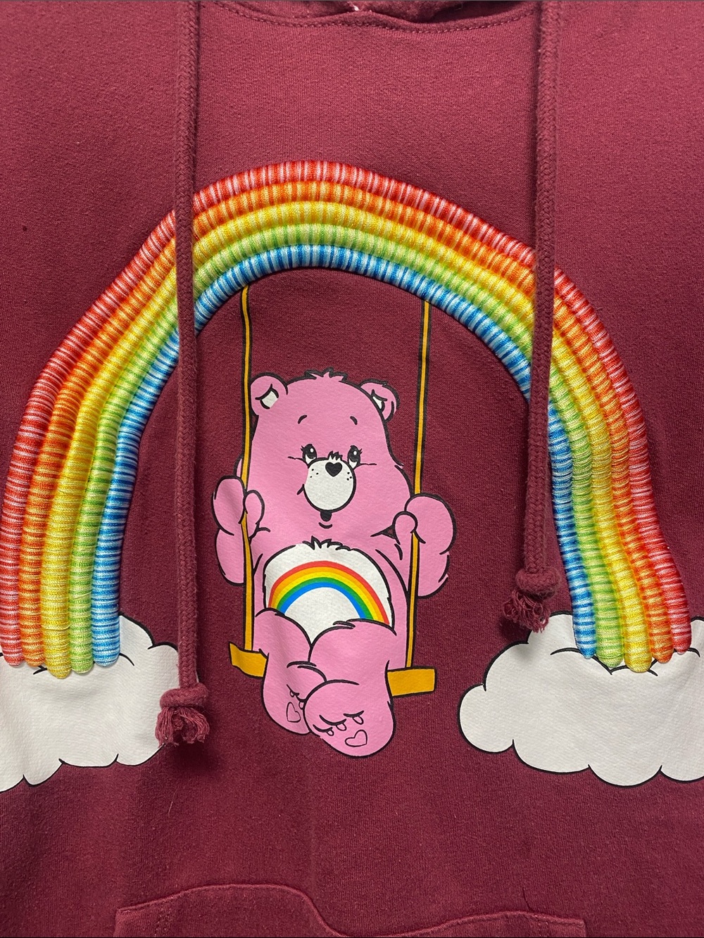 Care Bears Maroon Hoodie - Picture 3 of 5